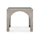 TOV Tomlin Beige Game Table and Ottoman Set