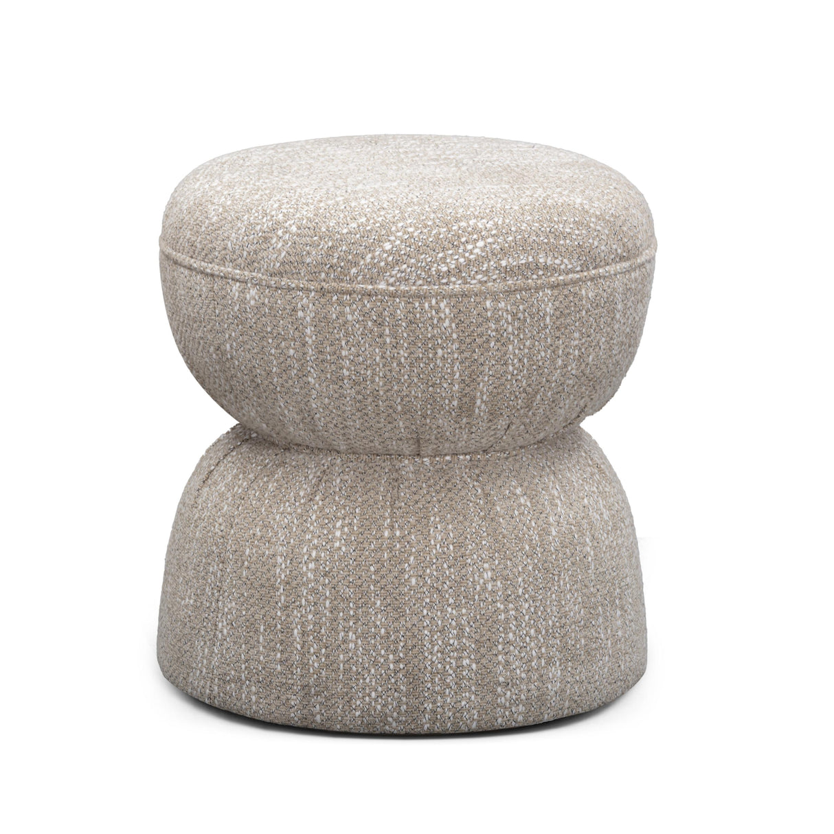 TOV Tomlin Beige Game Table and Ottoman Set