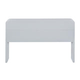 TOV Patty Pastel Blue Rattan Console Desk
