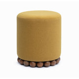 TOV Dex Amber Performance Vegan Mohair Ottoman