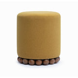 TOV Dex Amber Performance Vegan Mohair Ottoman