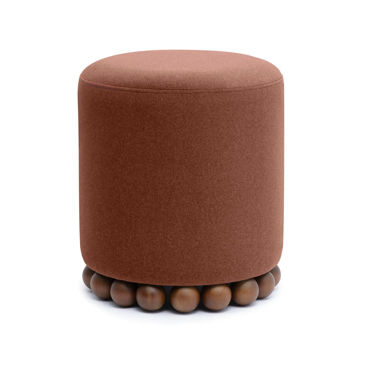 TOV Dex Bronze Performance Vegan Mohair Ottoman