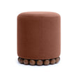 TOV Dex Bronze Performance Vegan Mohair Ottoman