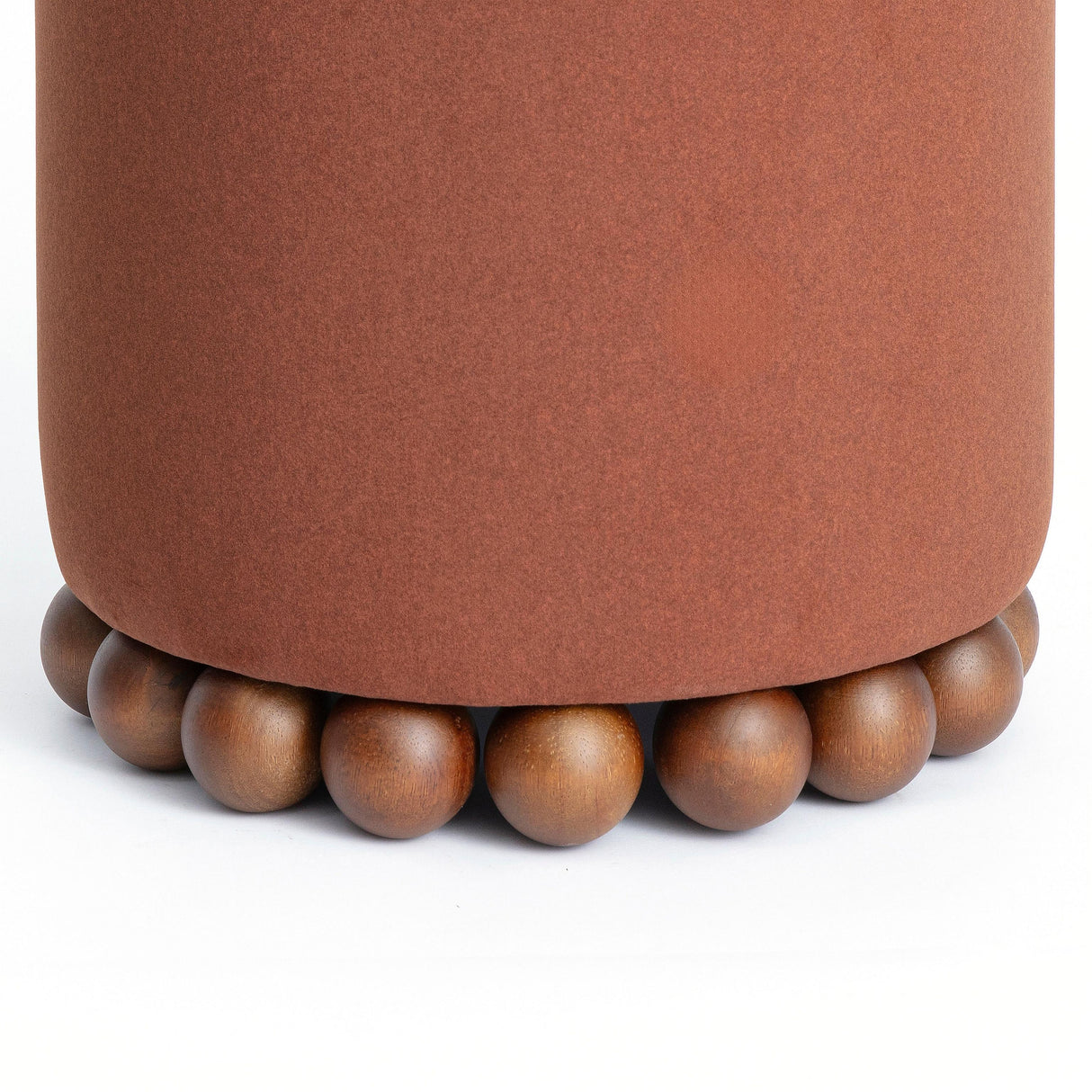TOV Dex Bronze Performance Vegan Mohair Ottoman