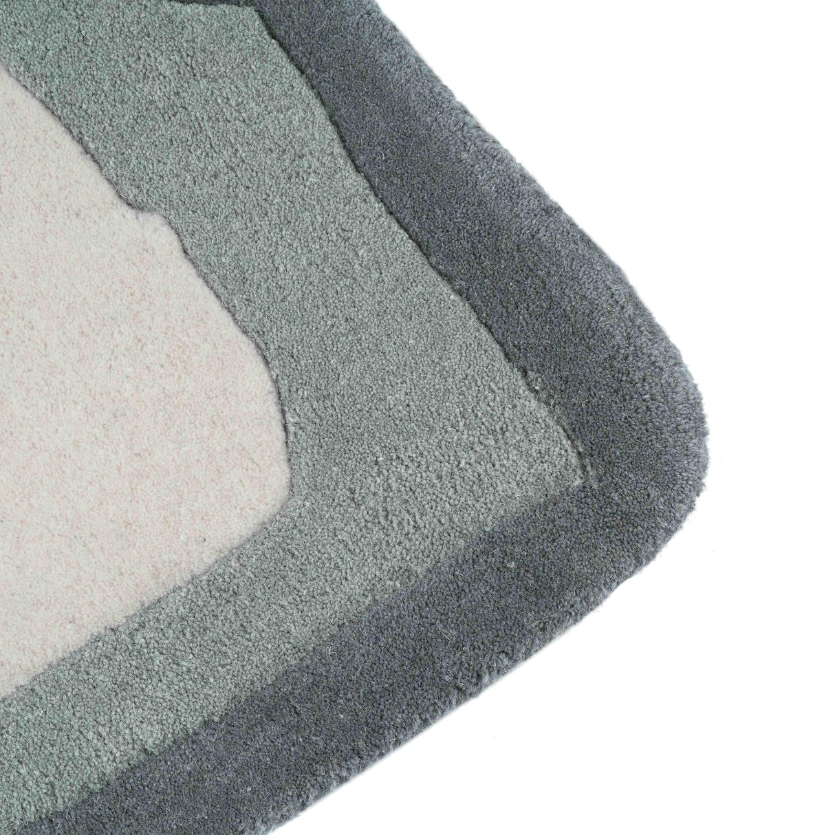 TOV Tarba Grey 5'x7' Rectangular Floor Rug