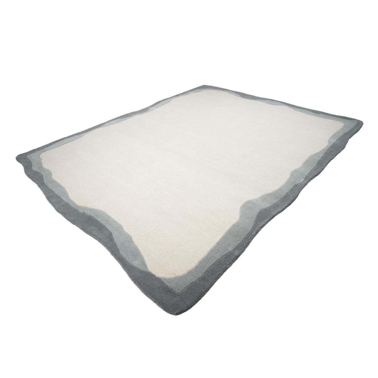 TOV Tarba Grey 8'x10' Rectangular Floor Rug