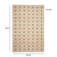 TOV Hari Natural Hand-Tufted 5' x 7' Floor Rug