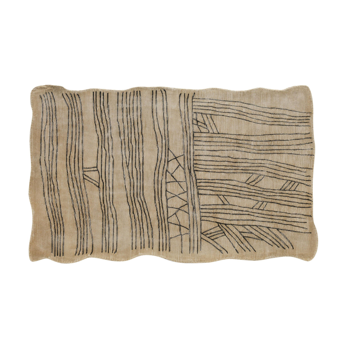 TOV Daphne Natural Hand Tufted Floor Rug 5'x8'