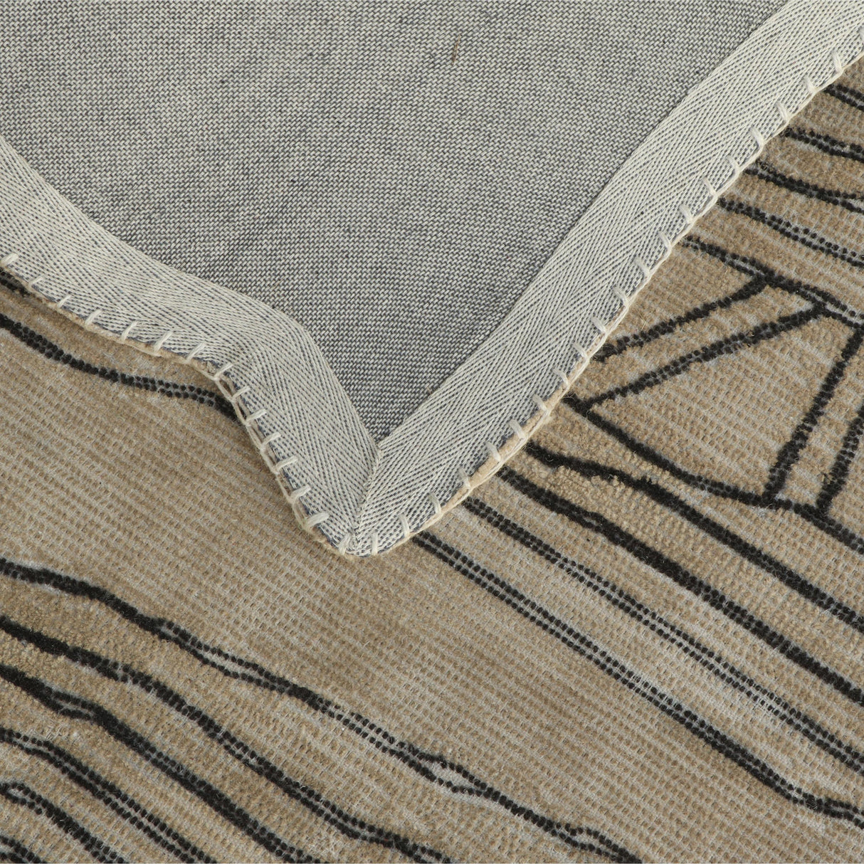 TOV Daphne Natural Hand Tufted Floor Rug 5'x8'