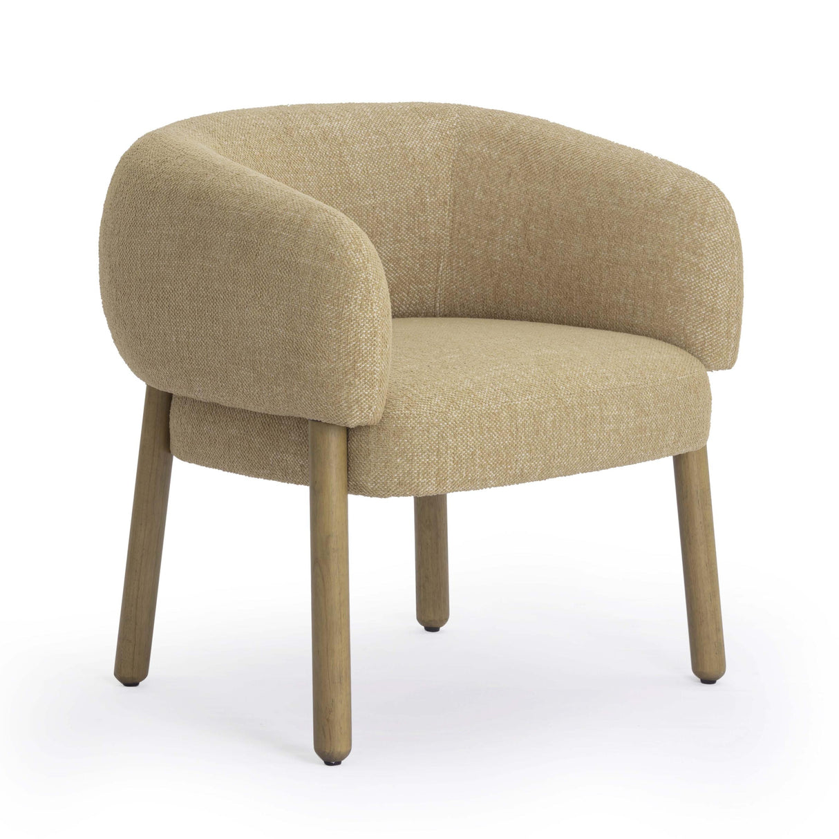 TOV Foxy Honey Performance Textured Fabric Accent Chair