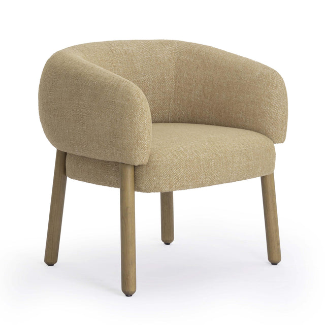 TOV Foxy Honey Performance Textured Fabric Accent Chair