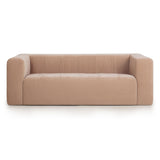 TOV Alder Peach Upcycled Chenille Sofa