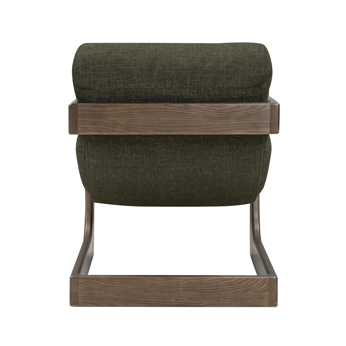 TOV Palma Forest Green Textured Weave Accent Chair