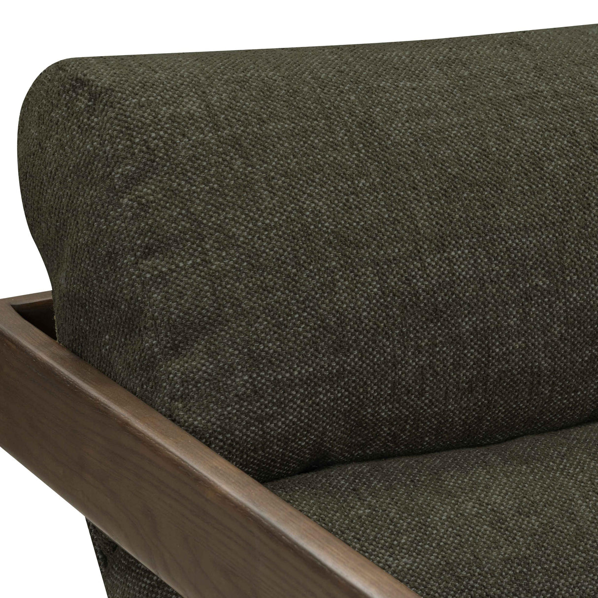 TOV Palma Forest Green Textured Weave Accent Chair