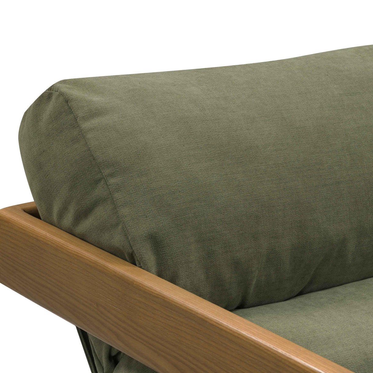 TOV Palma Green Upcycled Fabric Accent Chair