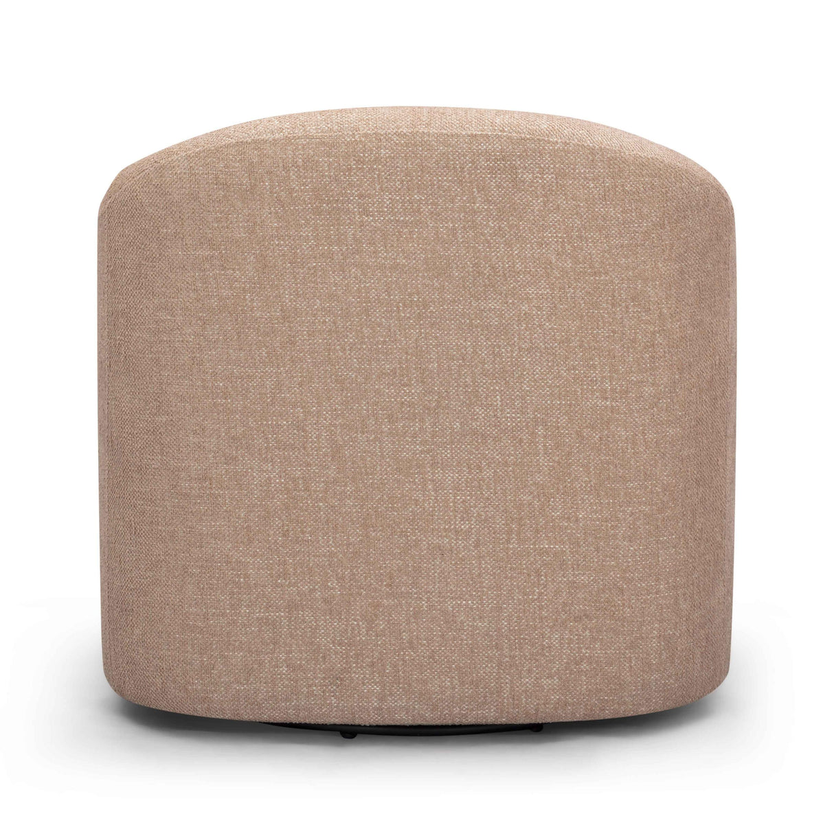 TOV Thao Blush Basketweave Swivel Chair