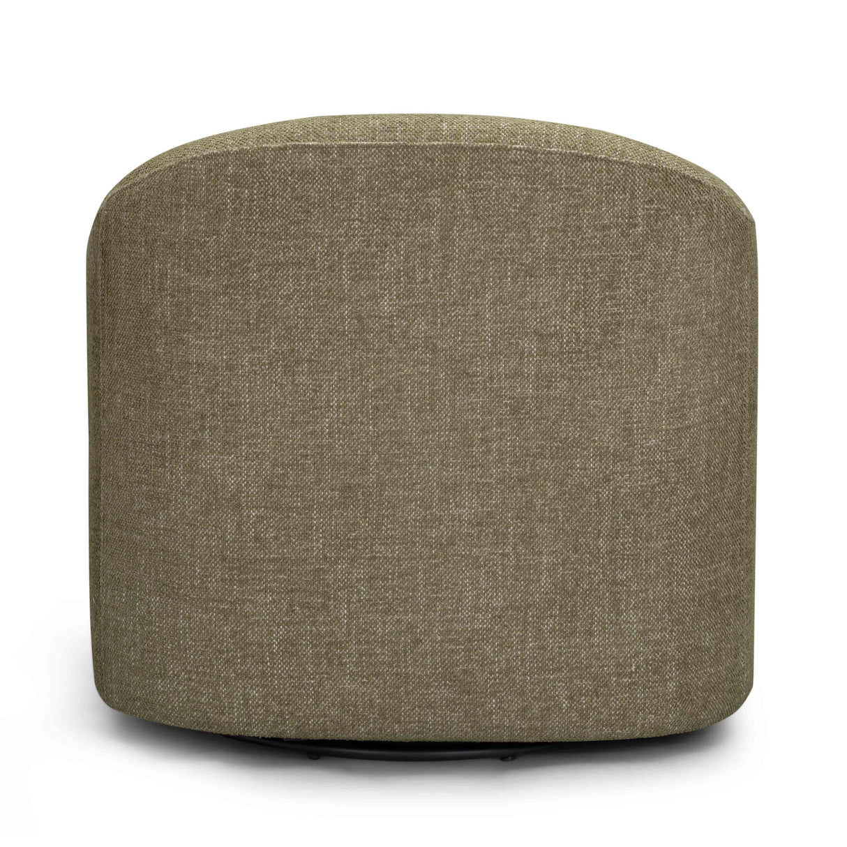 TOV Thao Green Basketweave Swivel Chair
