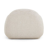 TOV Marius Cream Heavy Texture Accent Chair