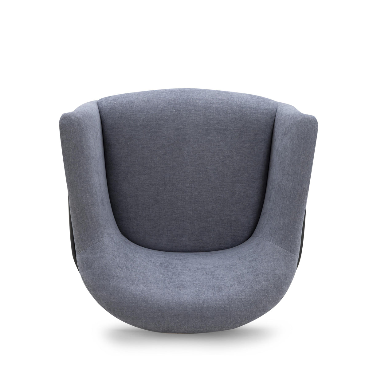 TOV Lua Blue Chenille Accent Chair