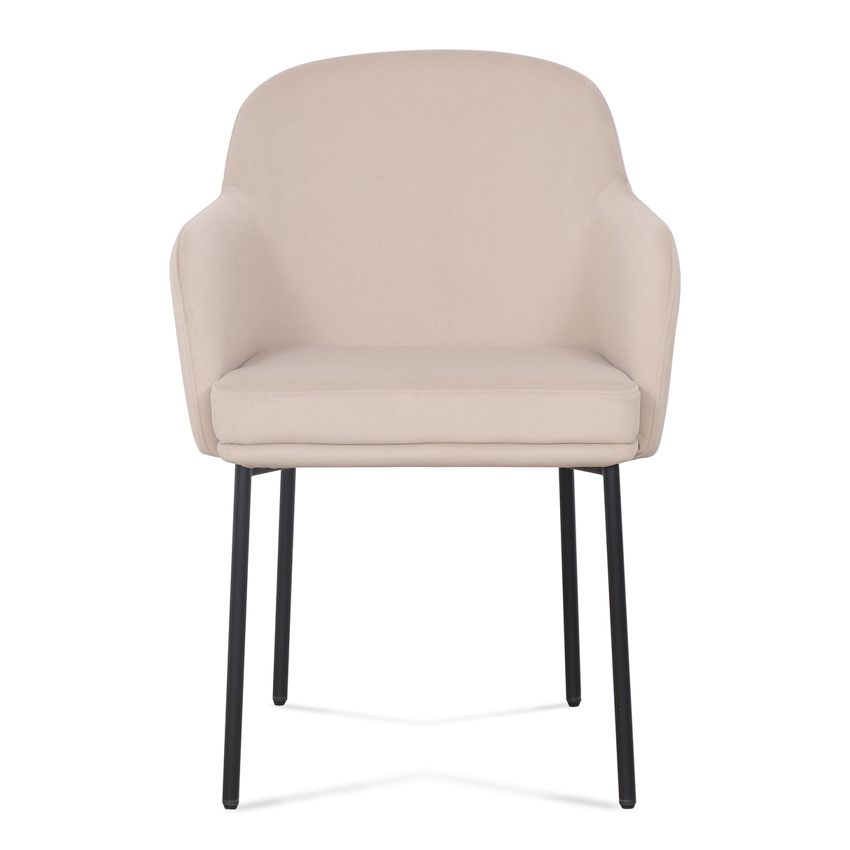 TOV Sydney Taupe Performance Velvet Armchair Set of 2