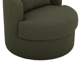 TOV Silvi Kale Green Boucle Swivel Chair