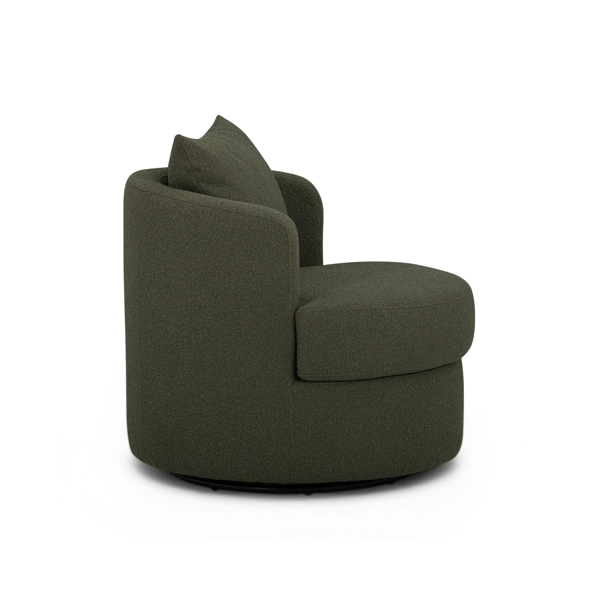 TOV Silvi Kale Green Boucle Swivel Chair