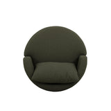 TOV Silvi Kale Green Boucle Swivel Chair