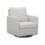 TOV Nancy "Easy Clean" Light Grey Chenille Nursing Chair
