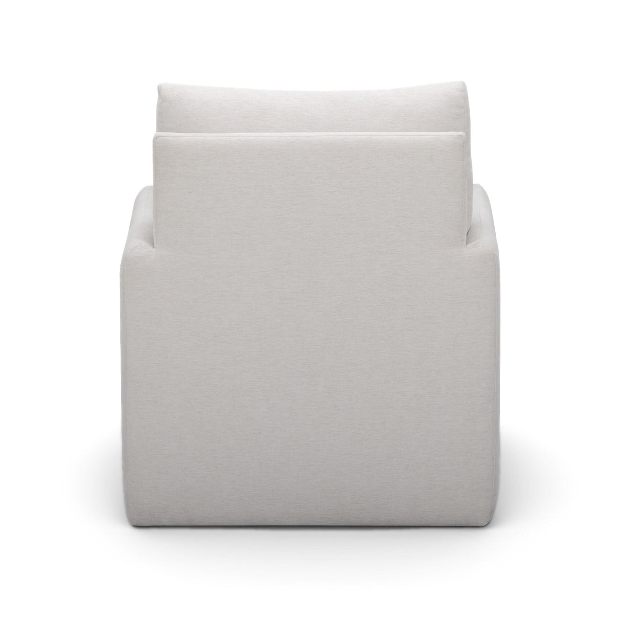 TOV Nancy "Easy Clean" Light Grey Chenille Nursing Chair
