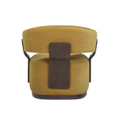 TOV Madison Amber Performance Vegan Mohair Swivel Accent Chair