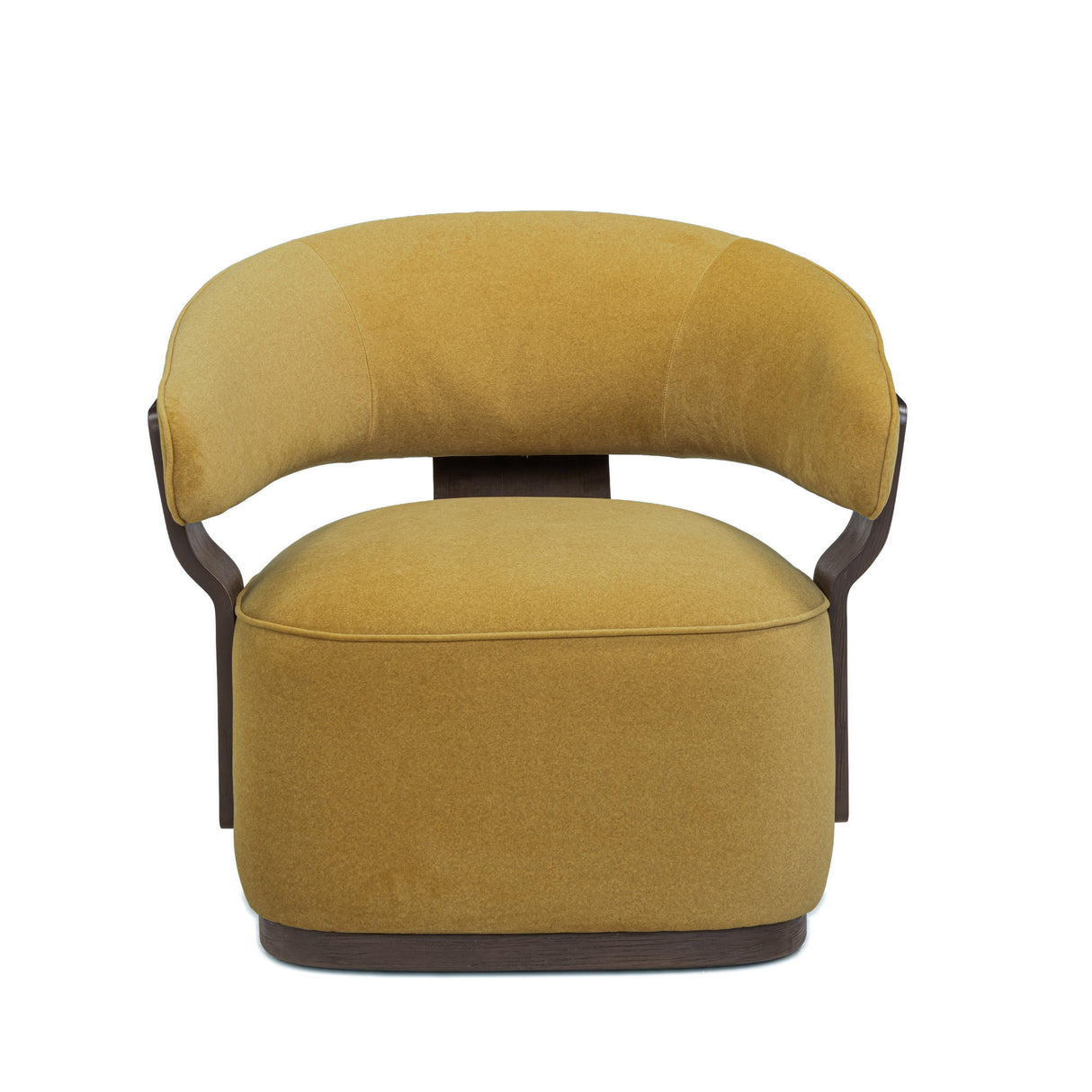 TOV Madison Amber Performance Vegan Mohair Swivel Accent Chair