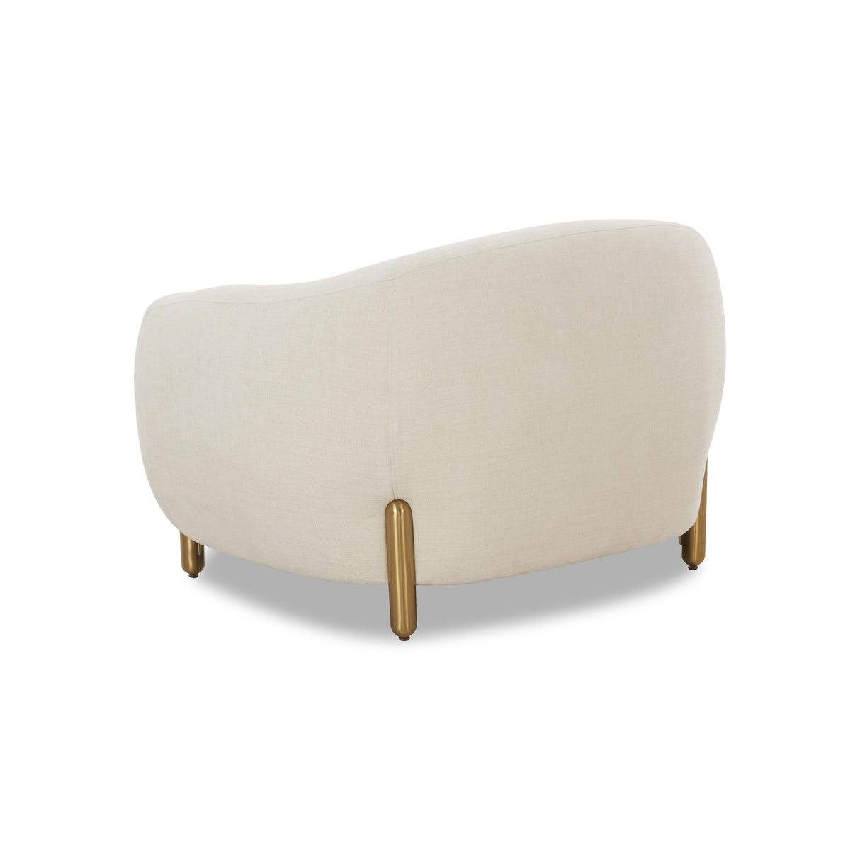 TOV Lina Cream Performance Linen Accent Chair