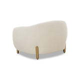 TOV Lina Cream Performance Linen Accent Chair