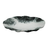 TOV Mera Black & White Resin Petal Tray