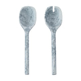TOV Mera Black & White Resin Serving Spoons - Set of 2