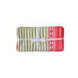TOV Crissy Cotton Canvas Printed Napkins - Set of 4 - Bamboo