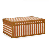 TOV Kora Terracotta Cotton Jute Keepsake Box Set