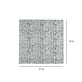 TOV Crissy Cotton Canvas Printed Napkins - Set of 4 - Inked