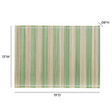 TOV Jora Faded Green Bamboo Placemat - Set of 4