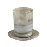 TOV Channeled Onyx Swirl Resin Kiddush Cup