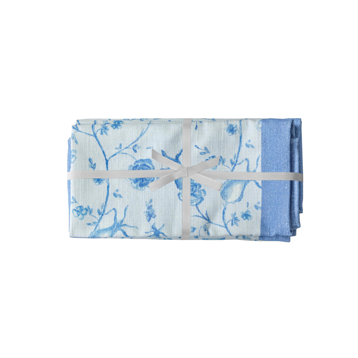 TOV Dolce Baby Blue Natural Cotton Napkin (Set of 4)