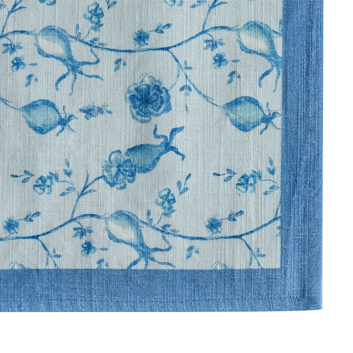 TOV Dolce Baby Blue Natural Cotton Napkin (Set of 4)