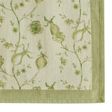 TOV Dolce Olive Green Natural Cotton Napkin (Set of 4)