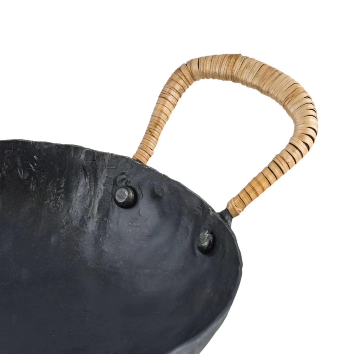 TOV Verma Black Hammered Iron Catchall