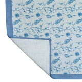 TOV Dolce Baby Blue Natural Cotton Table Cloth 70x120"