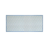 TOV Dolce Baby Blue Natural Cotton Table Cloth 70x160"