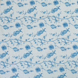 TOV Dolce Baby Blue Natural Cotton Table Cloth 70x160"