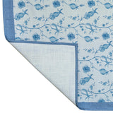 TOV Dolce Baby Blue Natural Cotton Table Cloth 70x160"