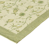 TOV Dolce Olive Green Natural Cotton Table Cloth 70x120"