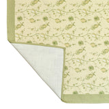 TOV Dolce Olive Green Natural Cotton Table Cloth 70x120"